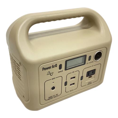 PowerArQ (パワーアーク) ポータブル電源 タン HTE032311A mini ポータブル電源 346Wh リチウムイオン