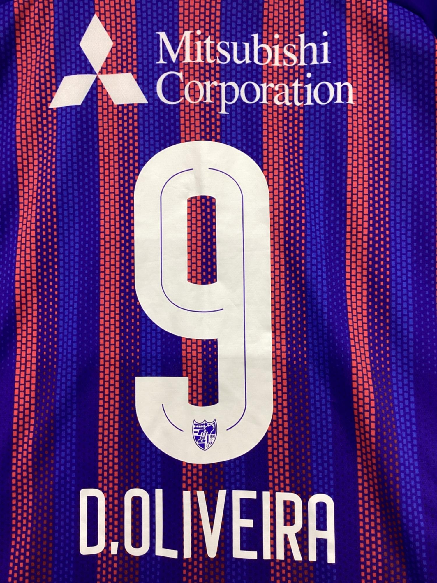 FC東京　ディエゴオリヴェイラ　オーセンティックユニフォーム　XL FC東京 ディエゴオリヴェイラ オーセンティックユニフォーム XL
