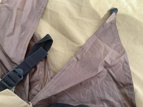 tentmark DESIGNS (テンマクデザイン) モノポールテント TM-CT2BS サーカスTC サンド 約420×420×280(h)cm 2～4人用 程度B 程度B スカートあり(焦げ跡有) TC素材