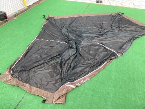 tentmark DESIGNS (テンマクデザイン) モノポールテント TM-CT2BS サーカスTC サンド 約420×420×280(h)cm 2～4人用 程度B 程度B スカートあり(焦げ跡有) TC素材