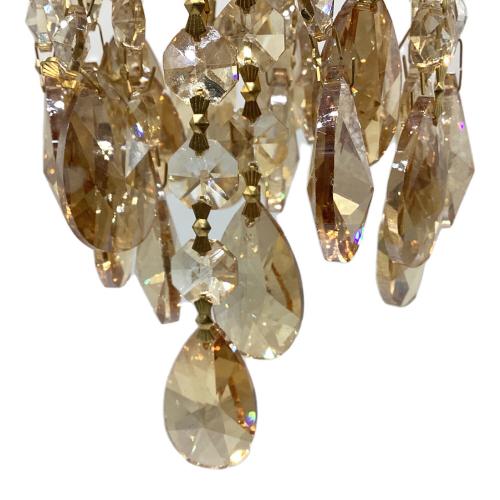 802PRODUCTS (ハチオウジプロダクト) ランタンアクセサリー ゴールゼロ クリスタルシャンデリアシェード