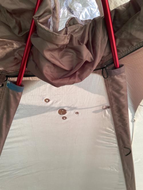 HELSPORT (ヘルスポート) シェルター リペア複数個所・シーム浮き・穴・TPU白濁・ヨゴレ有 バランゲルドーム8-10