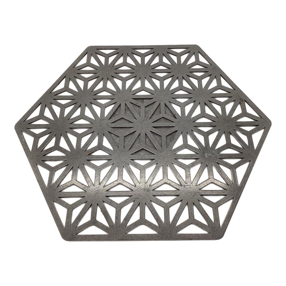 山のU (ヤマノユー) アウトドアテーブル グレー asa of hexa（天板