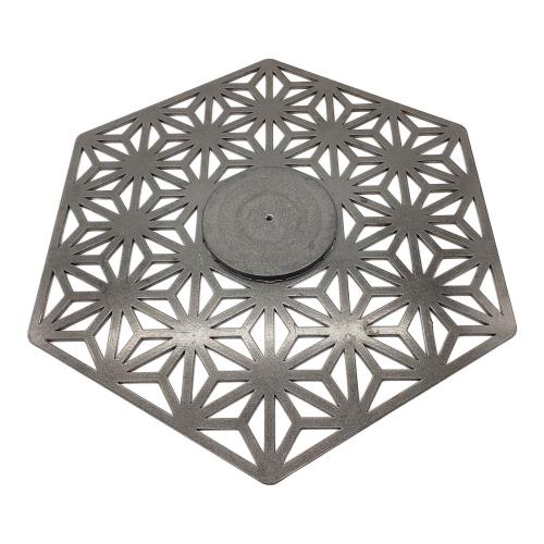 山のU (ヤマノユー) アウトドアテーブル グレー asa of hexa（天板）