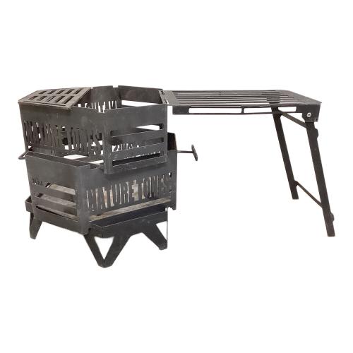 NATURE TONES (ネイチャートーンズ) 焚火台 耐熱ブラック塗装 タワーオブボンファイヤー