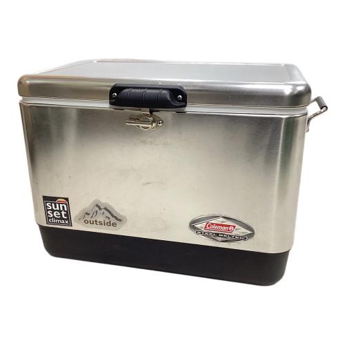 Coleman (コールマン) クーラーボックス 51L シルバー 6150 6155 スチールベルトクーラー