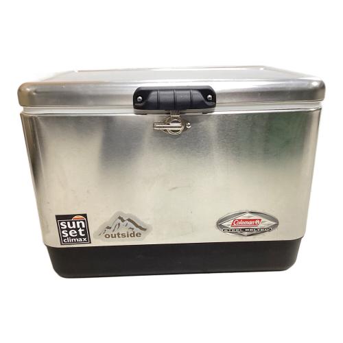 Coleman (コールマン) クーラーボックス 51L シルバー 6150 6155 スチールベルトクーラー