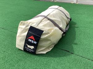 MSR (エムエスアール) ウィングタープ 廃盤品 アイボリーカラー ヨゴレ有 アウトフィッターウィング 550×480cm 4～8人用 程度B 程度B