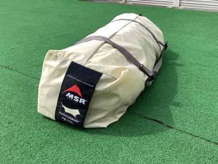 MSR (エムエスアール) ウィングタープ 廃盤品 アイボリーカラー ヨゴレ