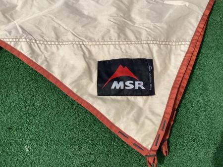 MSR (エムエスアール) ウィングタープ 廃盤品 アイボリーカラー ヨゴレ