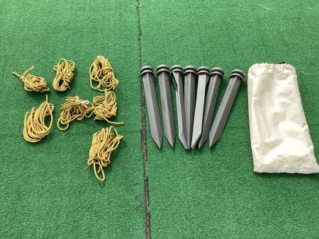 MSR (エムエスアール) ウィングタープ 廃盤品 アイボリーカラー ヨゴレ