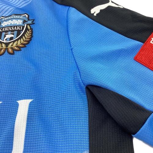 川崎フロンターレ (カワサキフロンターレ) サッカーユニフォーム メンズ SIZE M スカイブルー 2015シーズン ホーム オーセンティック 920311