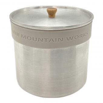 JINDAIJI MOUNTAIN WORKS (ジンダイジマウンテンワークス) クッカー 最大600ml・有効容量550ml 木製ハンドルカスタム  Hillbilly Pot 550