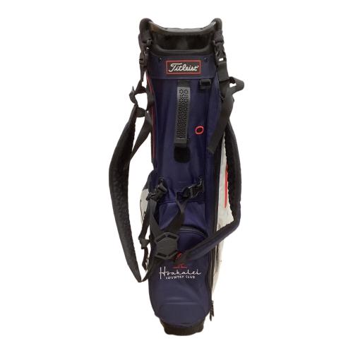 Titleist (タイトリスト) キャディバッグ 4分割 ホアカレイカントリークラブ限定 ネイビー×ホワイト
