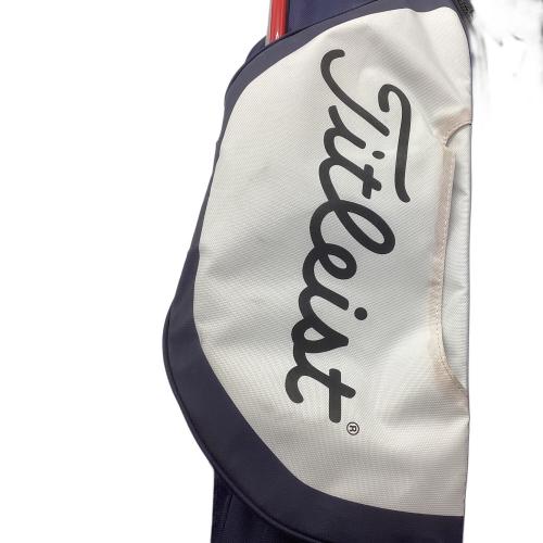 Titleist (タイトリスト) キャディバッグ 4分割 ホアカレイカントリークラブ限定 ネイビー×ホワイト