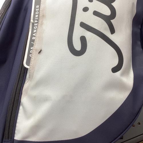 Titleist (タイトリスト) キャディバッグ 4分割 ホアカレイカントリークラブ限定 ネイビー×ホワイト
