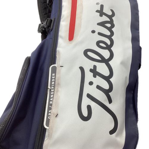Titleist (タイトリスト) キャディバッグ 4分割 ホアカレイカントリークラブ限定 ネイビー×ホワイト
