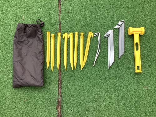 Coleman (コールマン) ツールームテント ヨゴレ・一部スカートヤブレ有 2191009 タフスクリーン2ルームTX/MDX 560×340×210㎝ 3～5人用 程度B 程度B スカートあり