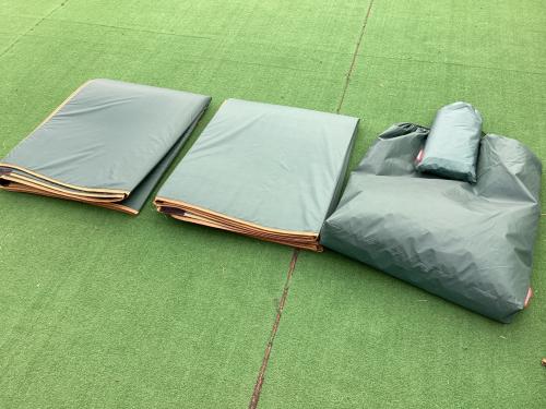 Coleman (コールマン) ツールームテント ヨゴレ・一部スカートヤブレ有 2191009 タフスクリーン2ルームTX/MDX 560×340×210㎝ 3～5人用 程度B 程度B スカートあり