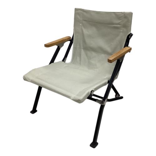 Snow peak (スノーピーク) アウトドアチェア アイボリー LV-093IV ローチェアショート