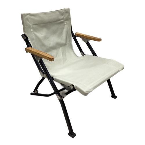 Snow peak (スノーピーク) アウトドアチェア アイボリー LV-093IV ローチェアショート