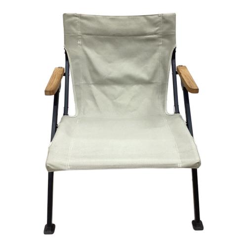 Snow peak (スノーピーク) アウトドアチェア アイボリー LV-093IV ローチェアショート