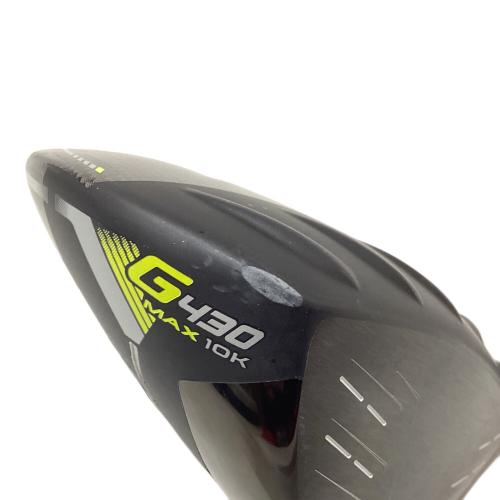 PiNG (ピン) ドライバー シャフトプリントハガレ有 2024年モデル @ G430 MAX 10K フレックス【S】 ロフト角【10.5°】 ALTA JCB BLACK 非純正グリップ良好