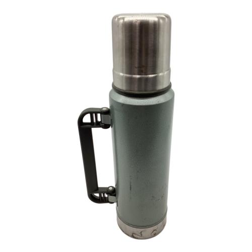 STANLEY (スタンレー) アウトドア食器 1L ライム 100周年記念 ハンドル付 クラシック真空ボトル