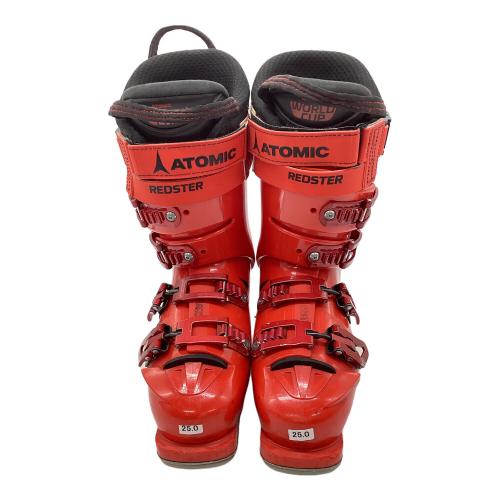ATOMIC (アトミック) スキーブーツ メンズ SIZE 25-25.5cm レッド 294ｍｍ Redster STI 130