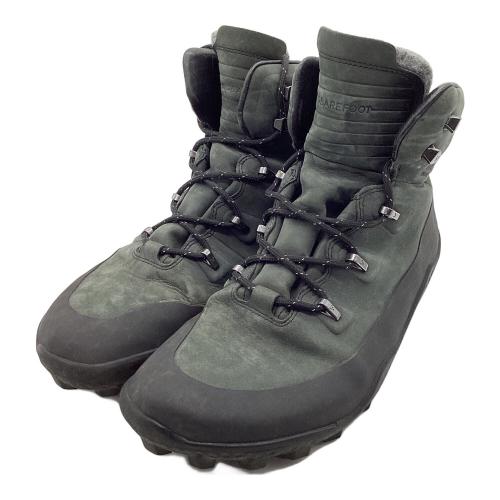VIVOBARE FOOT (ビボベアフット) トラッカーレザー AT トレッキングシューズ メンズ SIZE EU42 オリーブ×ブラック
