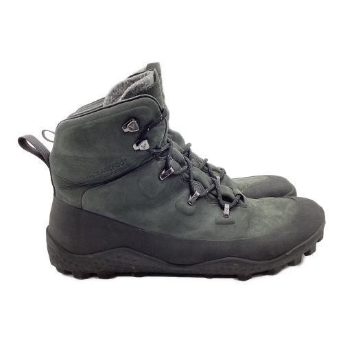 VIVOBARE FOOT (ビボベアフット) トラッカーレザー AT トレッキングシューズ メンズ SIZE EU42 オリーブ×ブラック