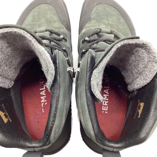 VIVOBARE FOOT (ビボベアフット) トラッカーレザー AT トレッキングシューズ メンズ SIZE EU42 オリーブ×ブラック
