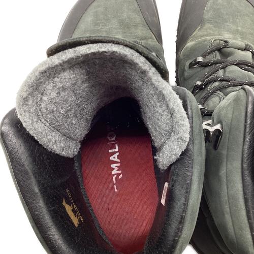 VIVOBARE FOOT (ビボベアフット) トラッカーレザー AT トレッキングシューズ メンズ SIZE EU42 オリーブ×ブラック