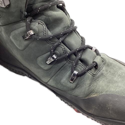 VIVOBARE FOOT (ビボベアフット) トラッカーレザー AT トレッキングシューズ メンズ SIZE EU42 オリーブ×ブラック