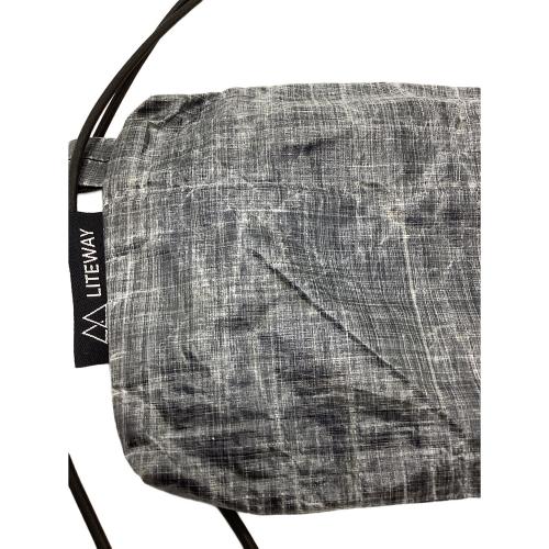LITEWAY (ライトウェイ) 登山雑貨 グレー 重量：15-20g HIP BELT POKKIE X-PAC