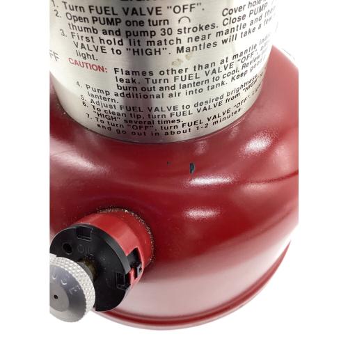 290A  リミテッドエディションミレニアムランタン ガソリンランタン 290A743J レッド　Coleman (コールマン)