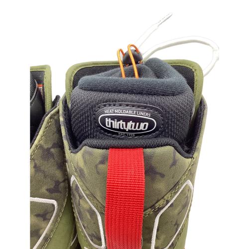 thirtytwo (サーティーツー) スノーボードブーツ メンズ SIZE 25.5cm オリーブ LIGHT JP WALKER シューレース