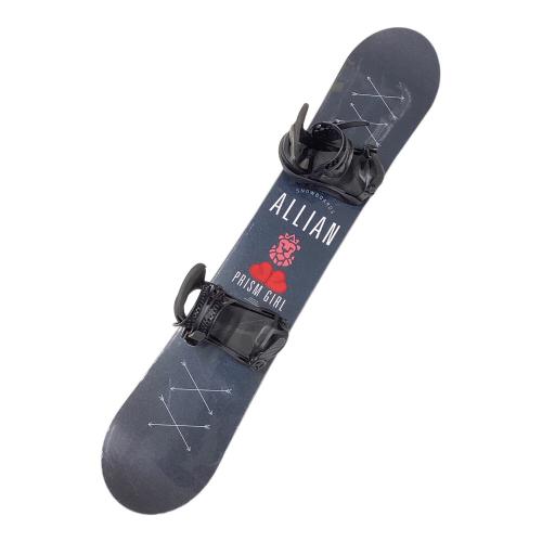 ALLIAN (アライアン) スノーボード 142cm 19-20 2x4 キャンバー PRIZM GIRL ビンディング付(バートン lexa)