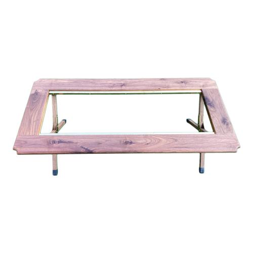 OLD MOUNTAIN (オールドマウンテン) アウトドアテーブル ブラウン NORAs NORAs フレーム リムジン ウォールナット 未使用品