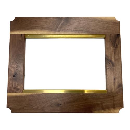 OLD MOUNTAIN (オールドマウンテン) アウトドアテーブル ブラウン×ゴールド IGT規格 NORAs NORAs フレーム ウォールナット