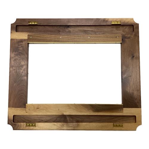 OLD MOUNTAIN (オールドマウンテン) アウトドアテーブル ブラウン×ゴールド IGT規格 NORAs NORAs フレーム ウォールナット