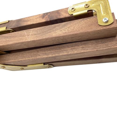 OLD MOUNTAIN (オールドマウンテン) アウトドアテーブル ブラウン×ゴールド IGT規格 NORAs NORAs フレーム ウォールナット