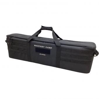 WANTKEY CAMP (ウォンキーキャンプ) 収納ケース 内寸：約83×11×22cm ブラック  ANOBA SBS マルチケース