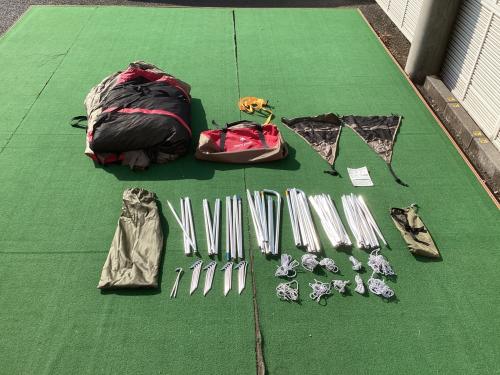 Snow peak (スノーピーク) シェルター TP-623R スカートヨゴレ有 2021年製 リビングシェル