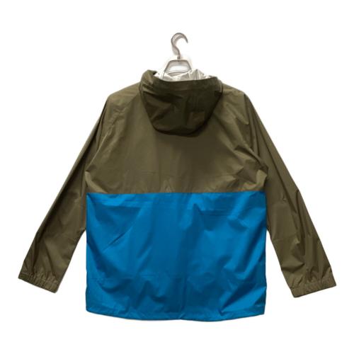 MUNSING WEAR (マンシングウェア) ゴルフウェア(トップス) メンズ SIZE 3L オリーブ×ブルー スケルトンリップストップフライトジャケット アウター MGMRJK01W