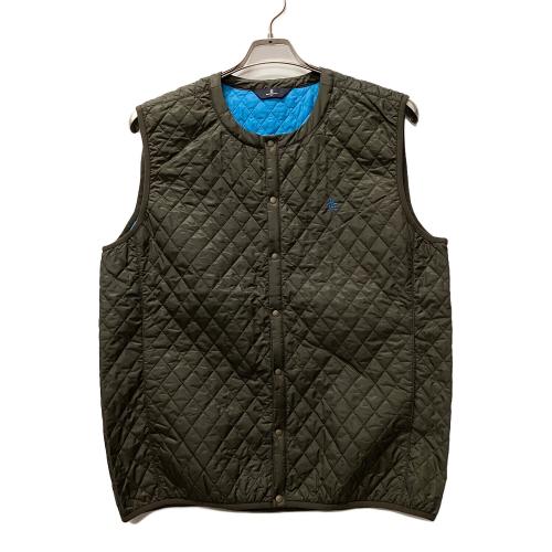 MUNSING WEAR (マンシングウェア) ゴルフウェア(トップス) メンズ SIZE 3L オリーブ×ブルー スケルトンリップストップフライトジャケット アウター MGMRJK01W