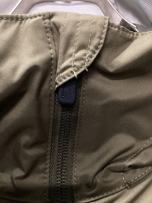 MUNSING WEAR (マンシングウェア) ゴルフウェア(トップス) メンズ SIZE 3L オリーブ×ブルー スケルトンリップストップフライトジャケット アウター MGMRJK01W