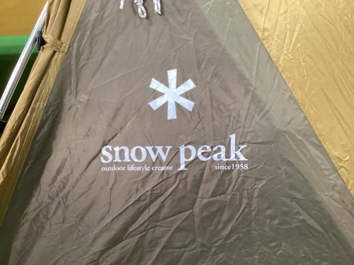 Snow peak (スノーピーク) ドームテント SDE-001R ヨゴレ有 アメニティドームM