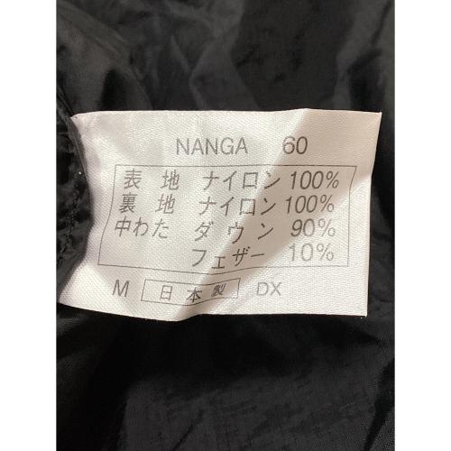 NANGA (ナンガ) マミー型シュラフ(ダウン) ブラック オーロラライト600DX 【冬用】 SIZE M（身長178㎝まで）
