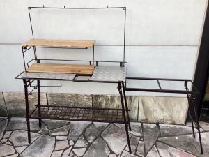 NATURE TONES (ネイチャートーンズ) キッチンテーブル ブラウン キッチンカウンターテーブル